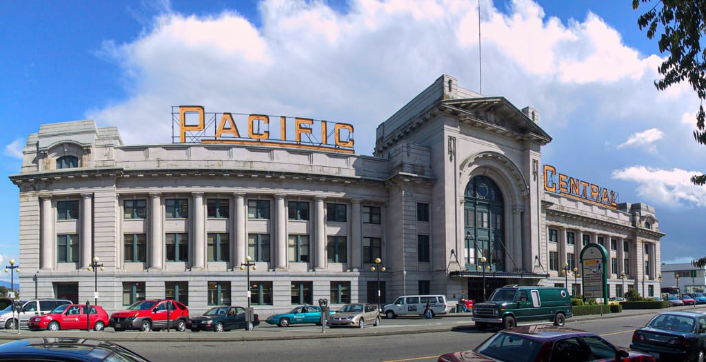 Pacific Central Station, Vancouver, British Columbia, 3 September 2002