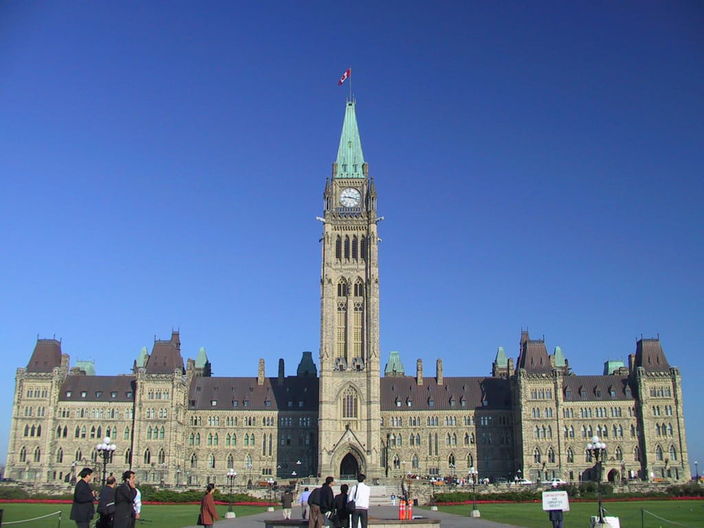 Centre Block, Parliament Hill, Ottawa, Ontario, 26 September 2002