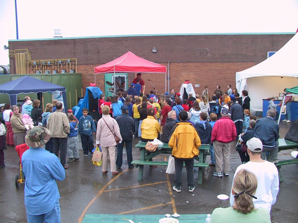 A rainy event, Campbellton, New Brunswick, 1 October 2002