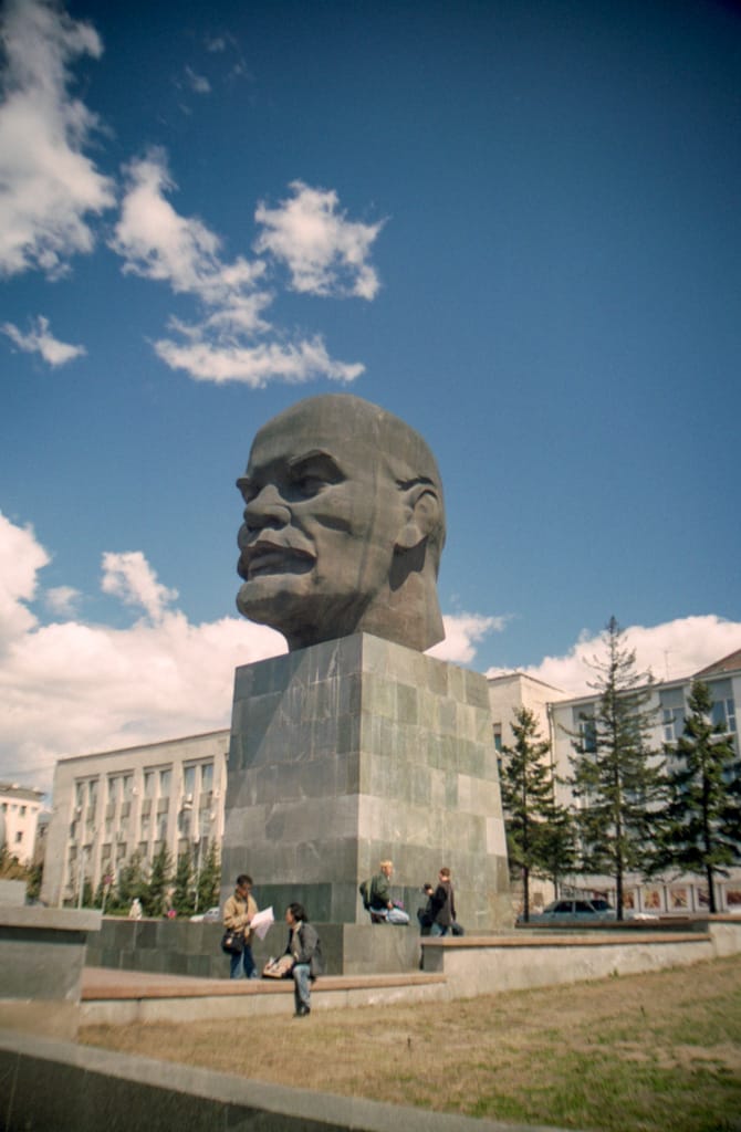 Lenin Head statue, Ulan Ude, Russia, 18 May 2005
