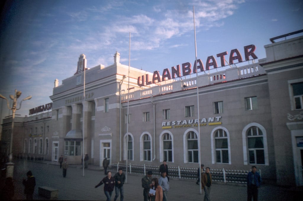 Ulaan Baatar railway station, Mongolia, 20 May 2005