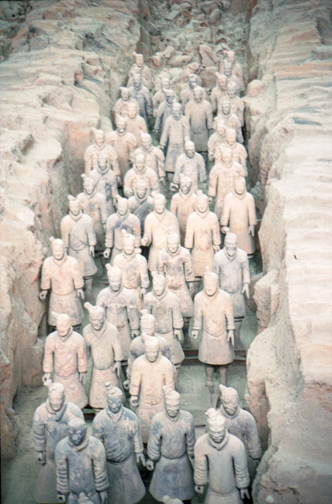 Terra Cotta Warriors, Xi&rsquo;an, China, 6 June 2005