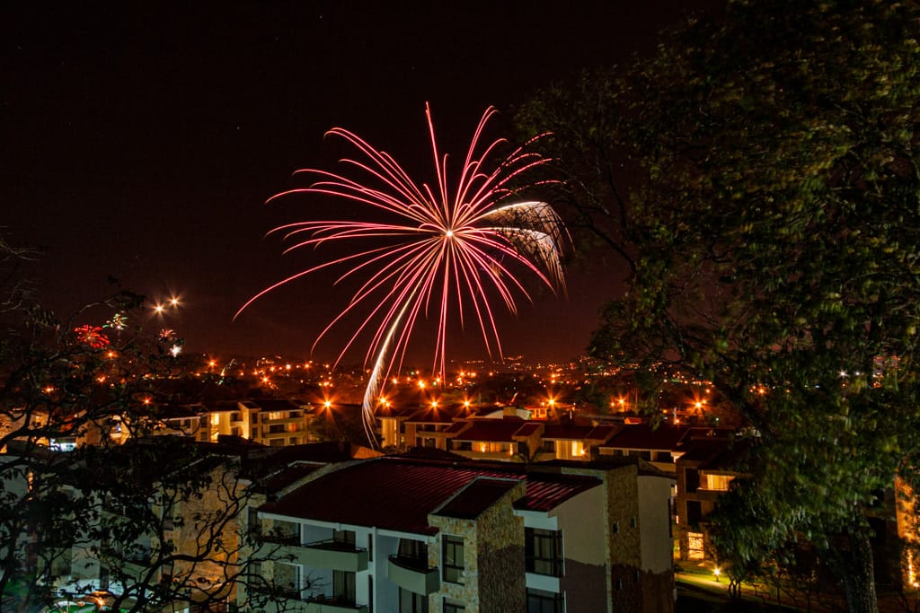 Fireworks in Avalon Country Club, Río Oro, San José, Costa Rica