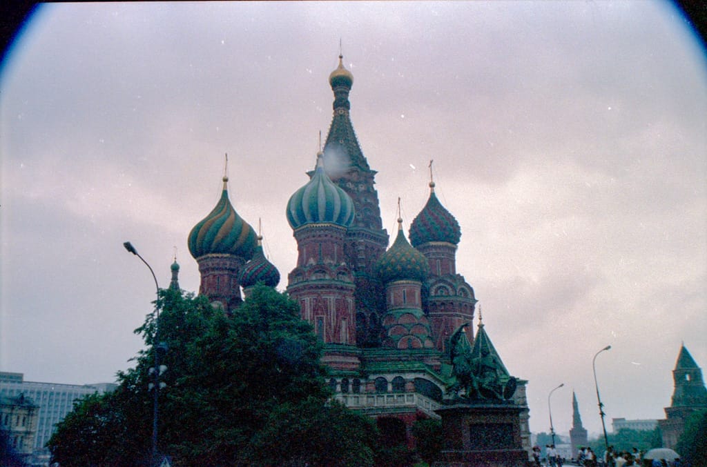 St. Basil's Cathedral, Moscow, 2 July 1989
