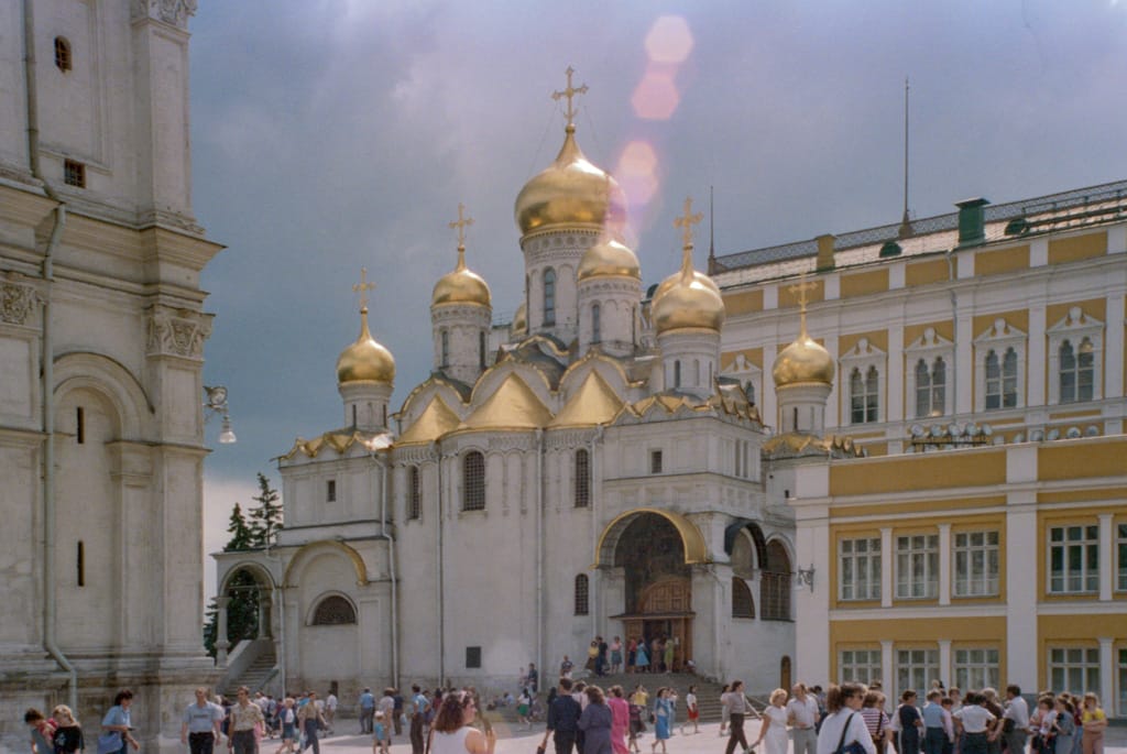 Cathedral of the Assumption, Kremlin, 2 July 1989