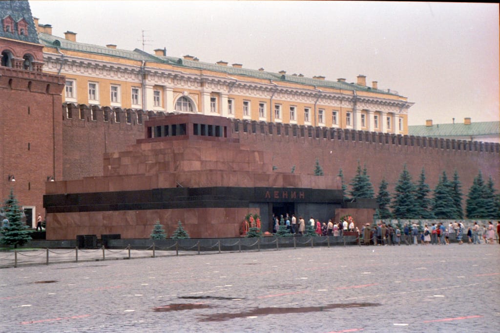 Lenin Mausoleum, 2 July 1989