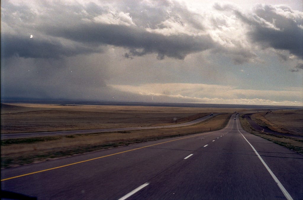 Somewhere between Kansas and Colorado, 22 April 1996
