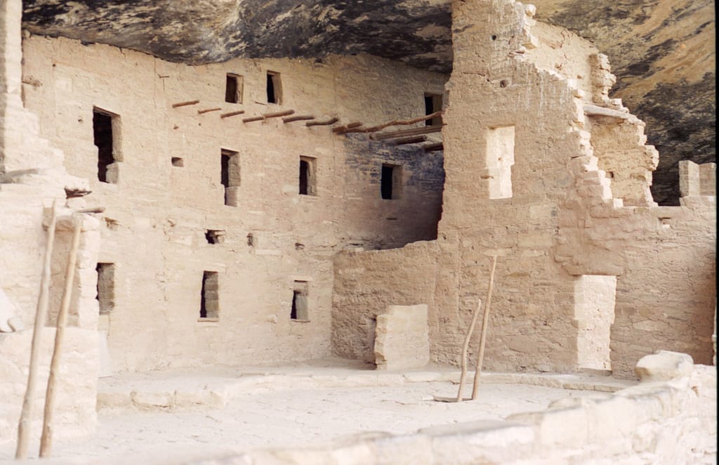 Mesa Verde cliff dwellings, 24 April 1996
