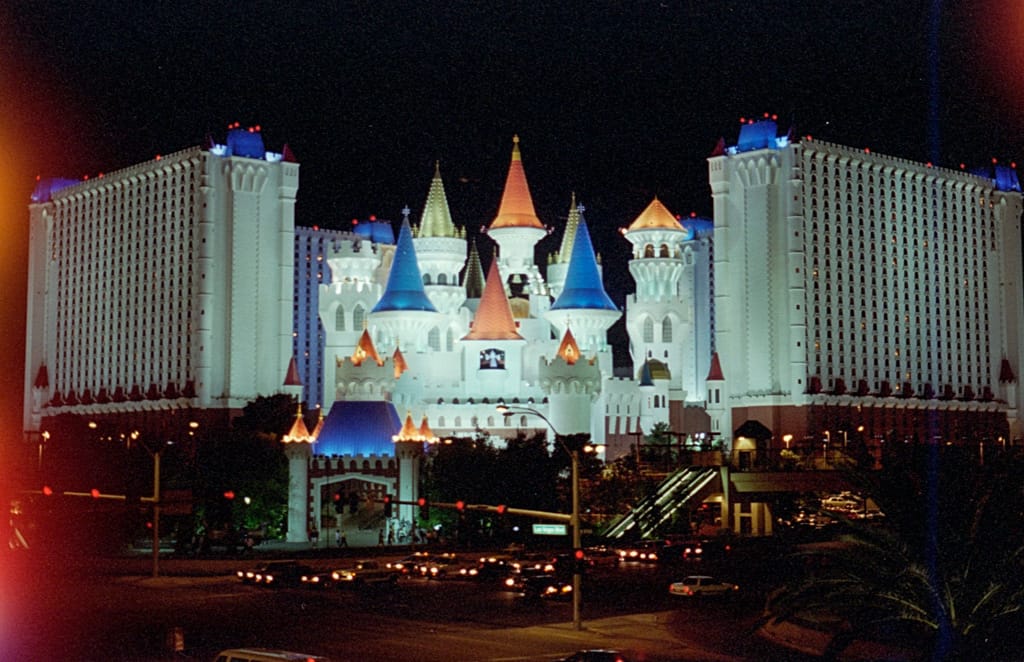 Excalibur Hotel and Casino, Las Vegas, Nevada, 25 April 1996