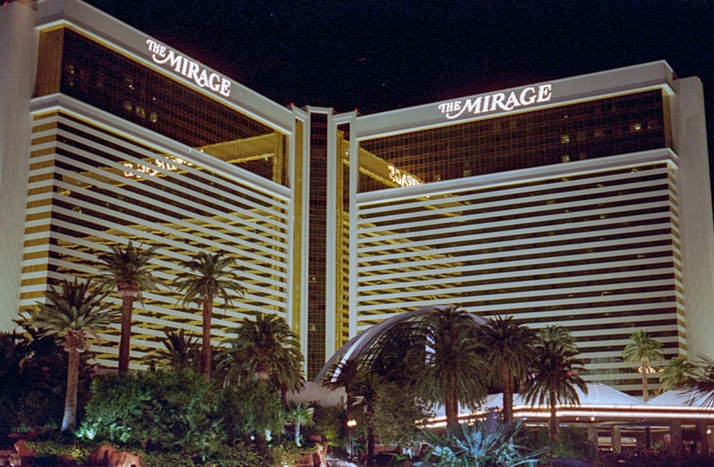 The Mirage Hotel and Casino, Las Vegas, Nevada, 25 April 1996