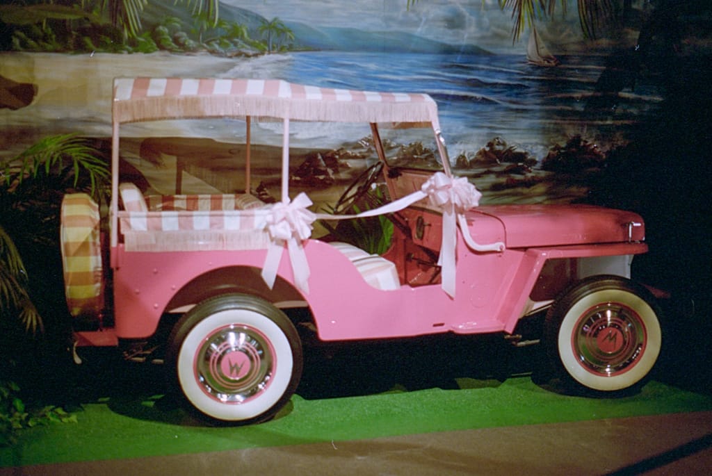 Elvis Presley's pink Jeep, Memphis, Tennessee, 1 May 1996