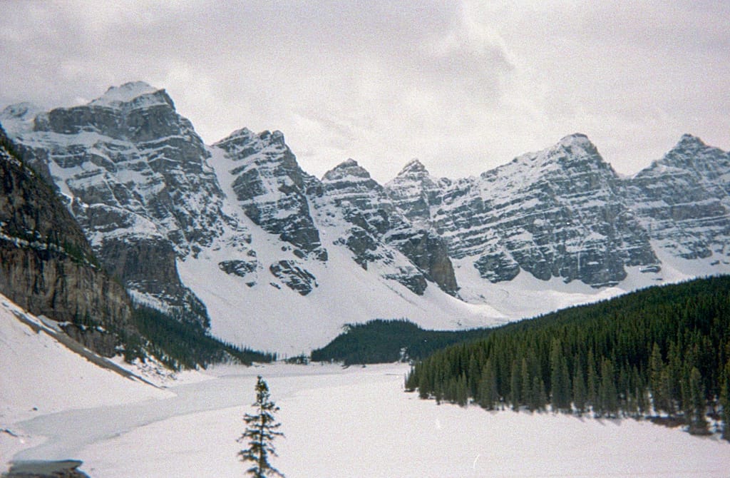 Morraine Lake, Banff National Park, 25 May 1999