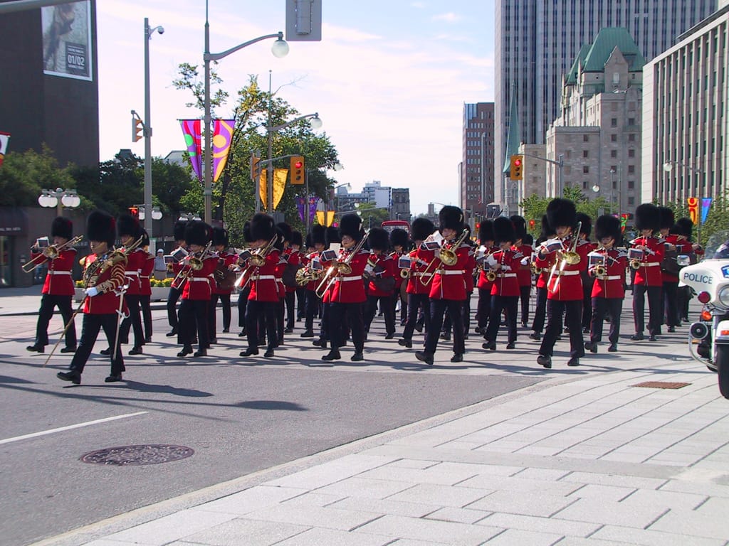 Changing of the Guard, Ottawa, Ontario, 16 July 2001