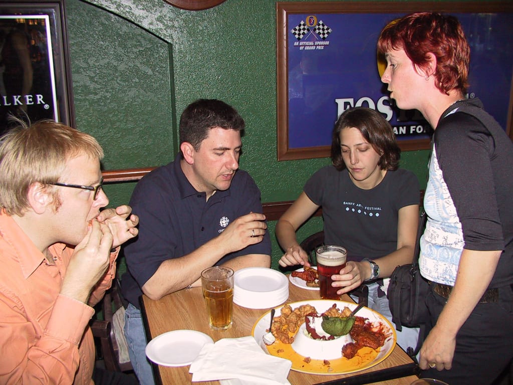 The unofficial Trans-Canada Pub Crawl begins, Vancouver, British Columbia, 6 September 2002