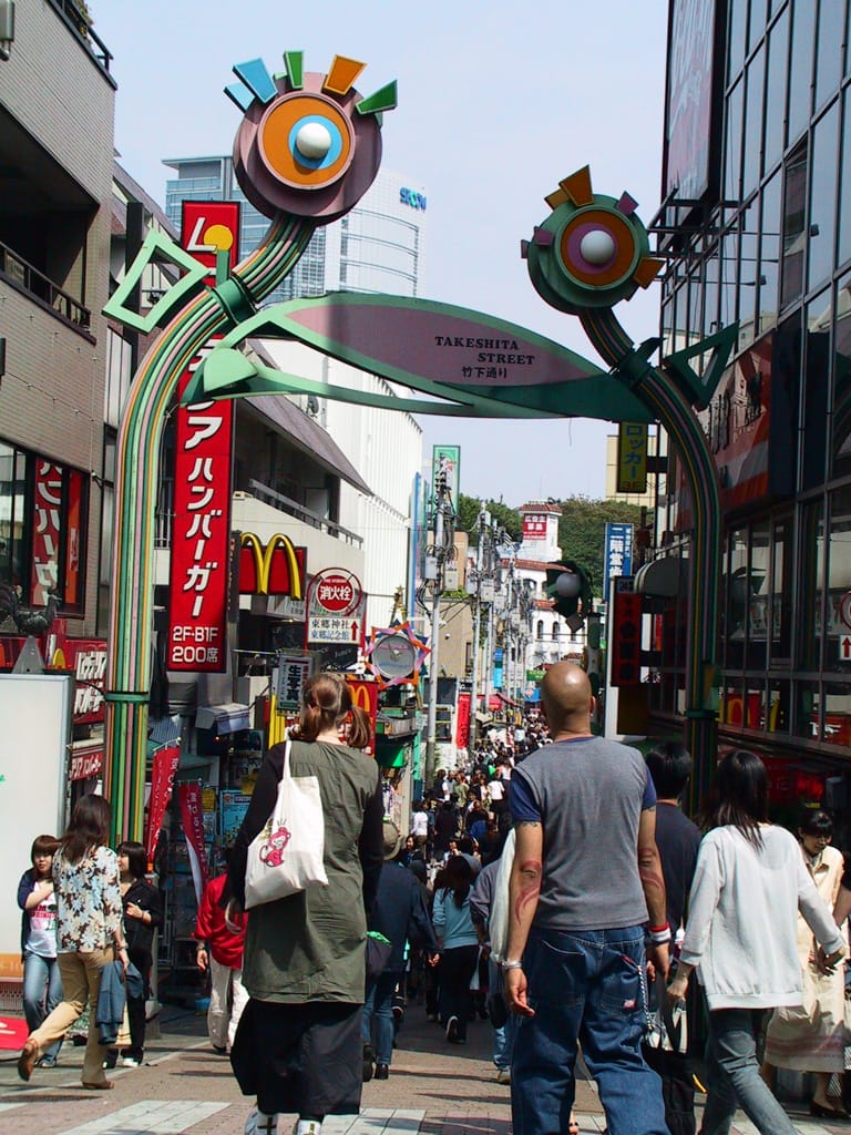 Takeshita Street, Harajuku, Tokyo, Japan, 2 May 2003