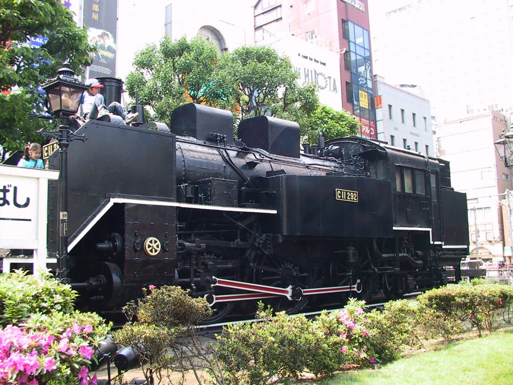 Steam locomotive, Tokyo, Japan, 5 May 2003