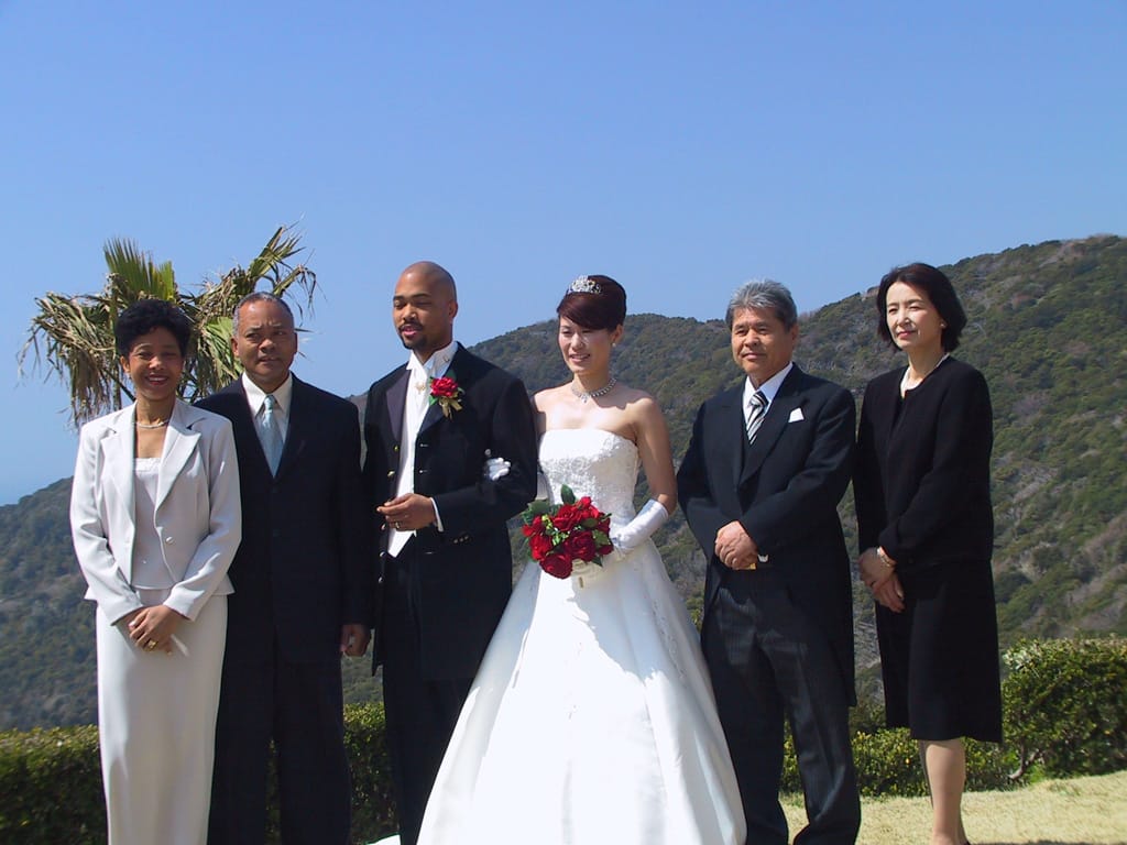 The enlarged family, Irako View Hotel, Aichi, Japan, 28 March 2004