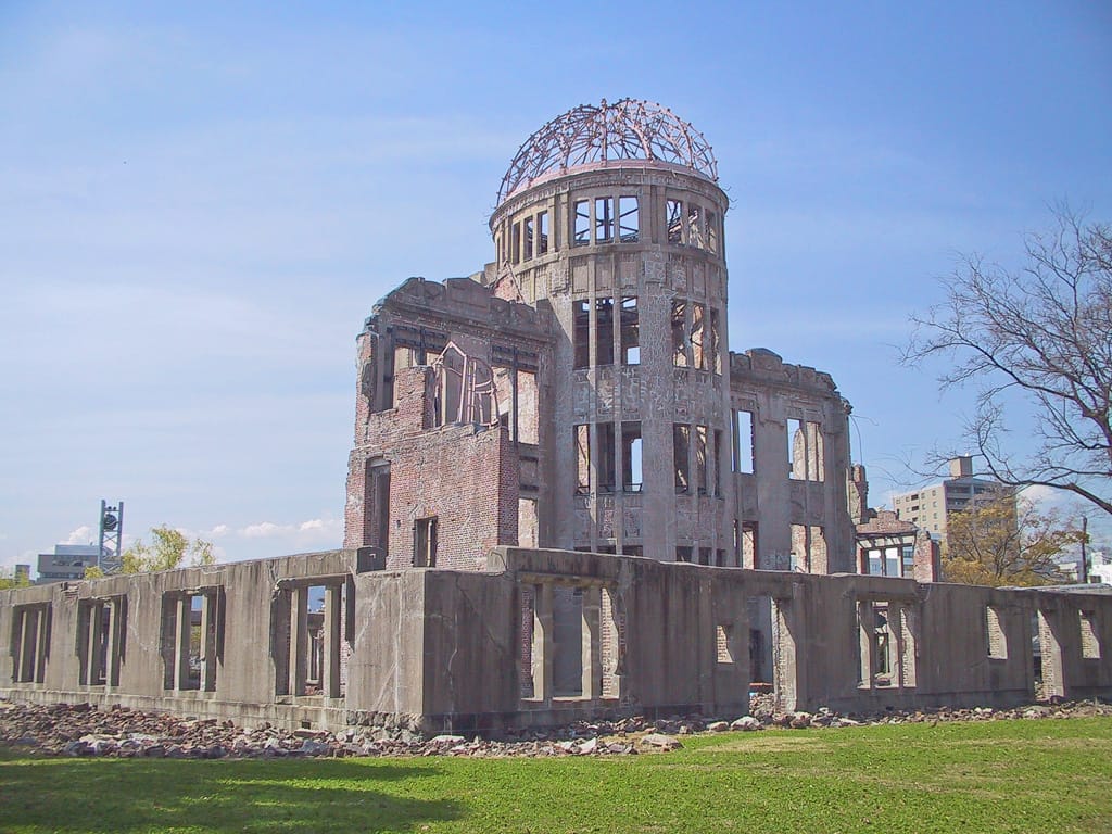 Hiroshima Bomb Dome, Japan, 29 March 2004