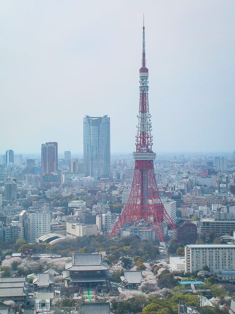Tokyo Tower, Japan, 6 April 2004