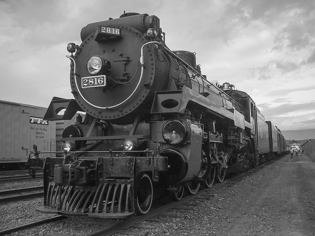 CP 2816 at Canadian Museum of Rail Transportation, Cranbrook, British Columbia