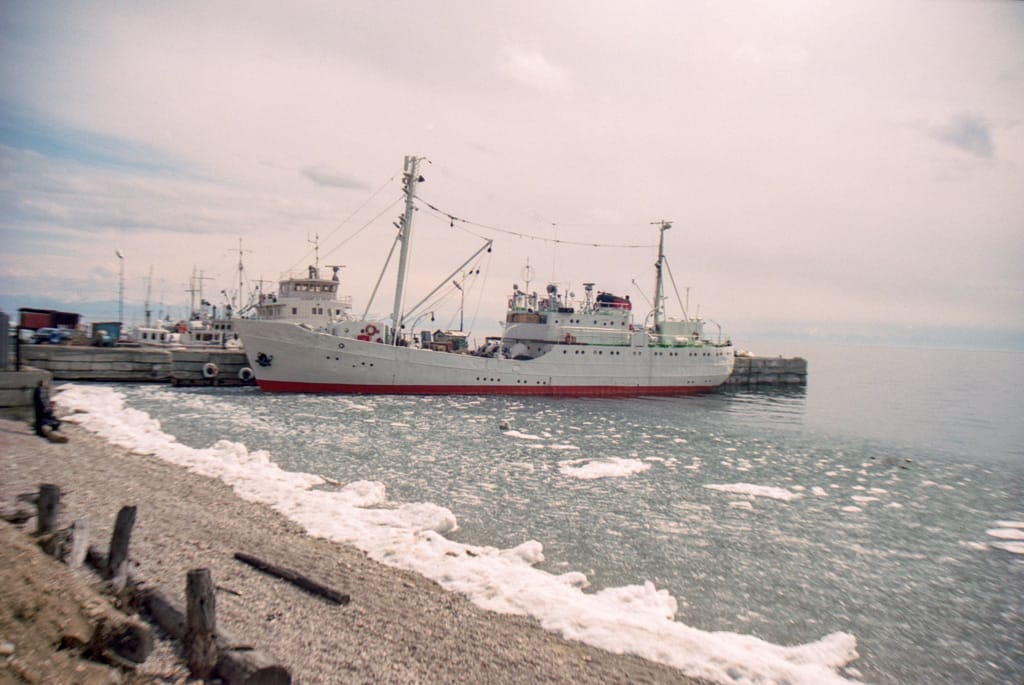 Pier, Listvyanka, Russia, 16 May 2005