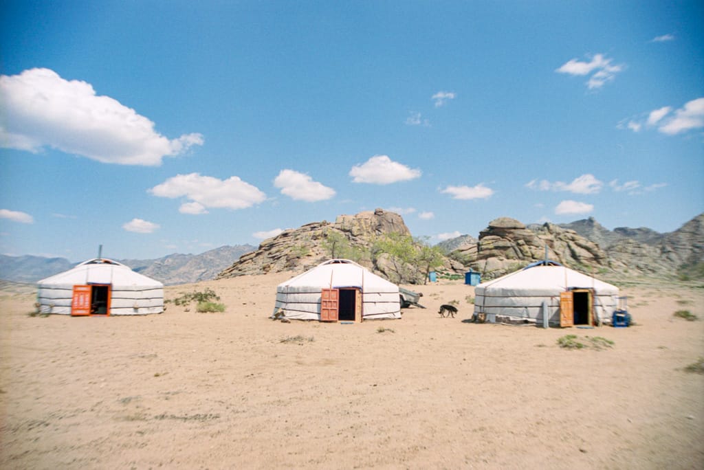 Ger camp, Bulgan, Mongolia