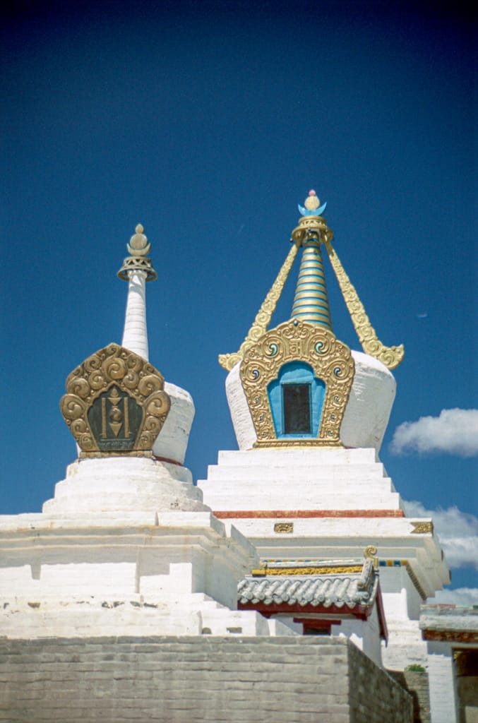 Stupas at Erdene Zuu, Mongolia