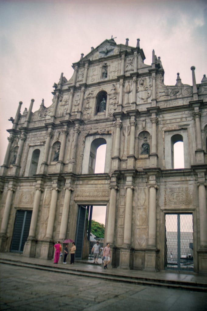 Ruins of St. Paul, Macau, China, 13 June 2005