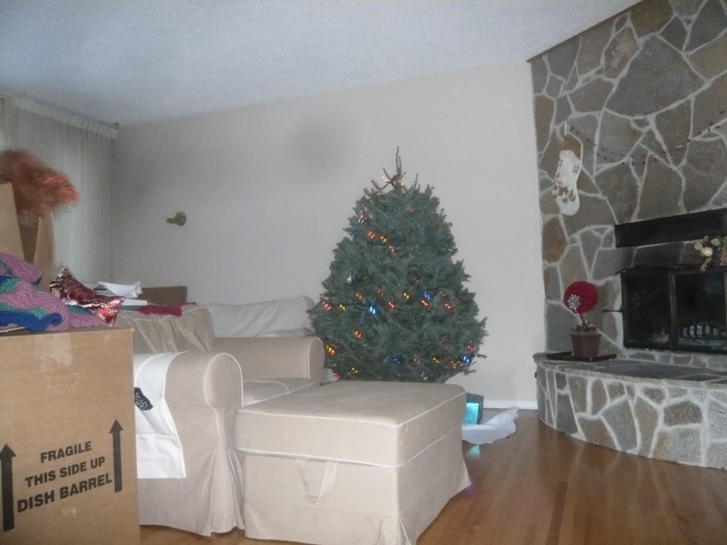 Christmas tree, Westgate, Calgary, Alberta, 19 December 2009