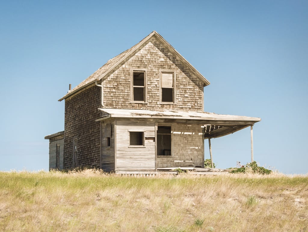 Abandoned house, somewhere in Saskatchewan, 5 August 2010