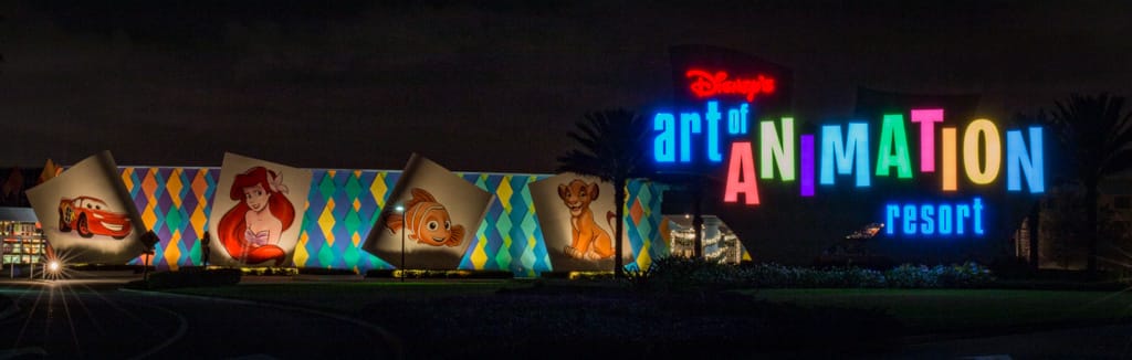Art of Animation Resort, Walt Disney World, Orlando, Florida, 18 December 2016