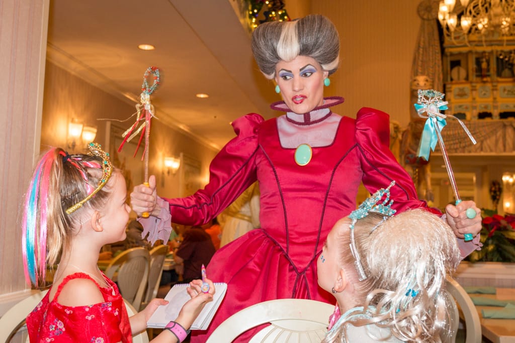 Lady Tremaine and the battle for supremacy at the Magic Kingdom, Walt Disney World, Orlando, Florida, 23 December 2016
