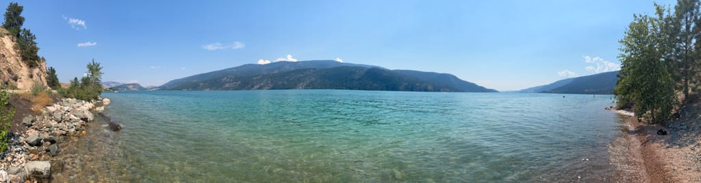 Kalamalka Lake panorama